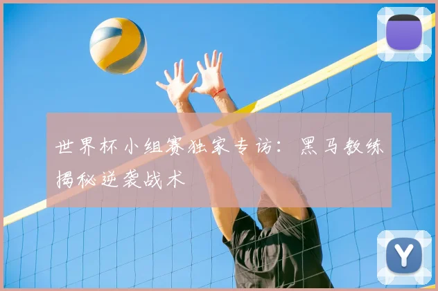 世界杯小组赛独家专访：黑马教练揭秘逆袭战术